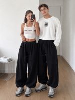 Спортивные брюки мужские джоггеры Чёрные — Диагональ — изображение 6