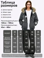 Куртка женская свободного кроя чёрная в полоску — Диагональ — изображение 5